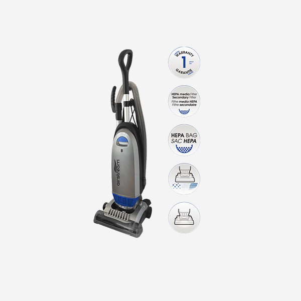 airstream600 Airstream Upright Vacuum with HEPA Bag and Filter